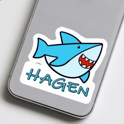 Autocollant Requin Hagen Notebook Autocollant Requin Hagen Gift package Image