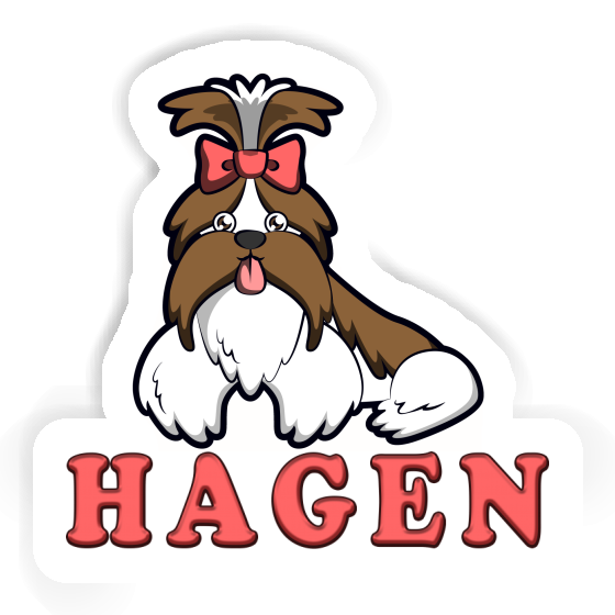 Hagen Sticker Shih Tzu Hagen Sticker Shih Tzu Image