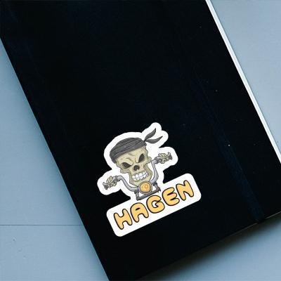 Aufkleber Hagen Motorradfahrer Laptop Aufkleber Hagen Motorradfahrer Laptop Image