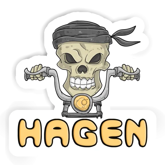 Aufkleber Hagen Motorradfahrer Aufkleber Hagen Motorradfahrer Image