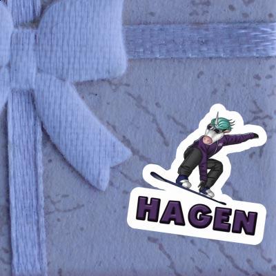 Sticker Hagen Boarderin Laptop Sticker Hagen Boarderin Laptop Image