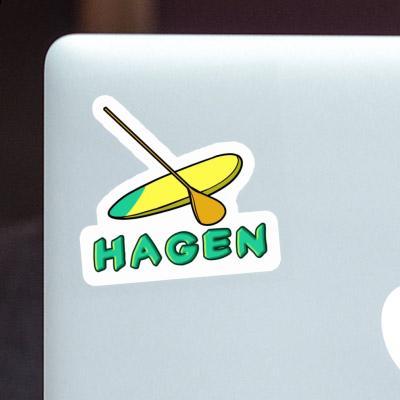 Autocollant Hagen Stand Up Paddle Notebook Autocollant Hagen Stand Up Paddle Gift package Image