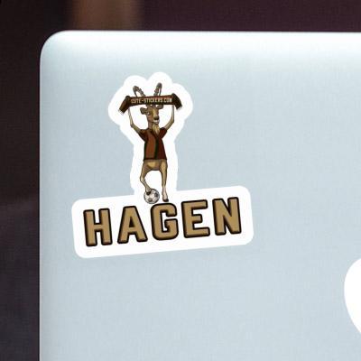 Capricorn Sticker Hagen Notebook Image