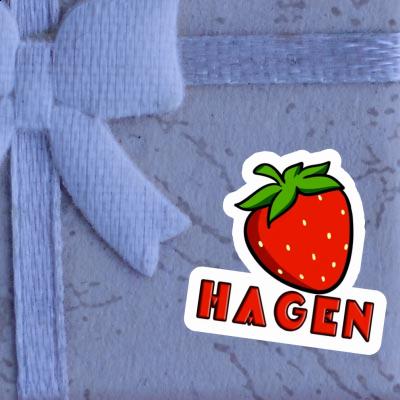 Erdbeere Sticker Hagen Gift package Image