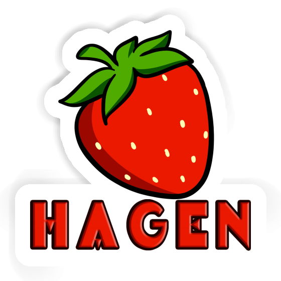 Erdbeere Sticker Hagen Gift package Image