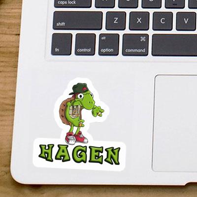 Hagen Aufkleber Hip Hop Schildkröte Laptop Hagen Aufkleber Hip Hop Schildkröte Laptop Image