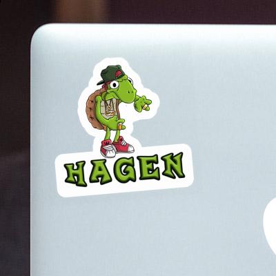 Sticker Hip Hop Turtle Hagen Laptop Sticker Hip Hop Turtle Hagen Laptop Image