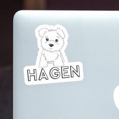 Autocollant Hagen Westie Autocollant Hagen Westie Image