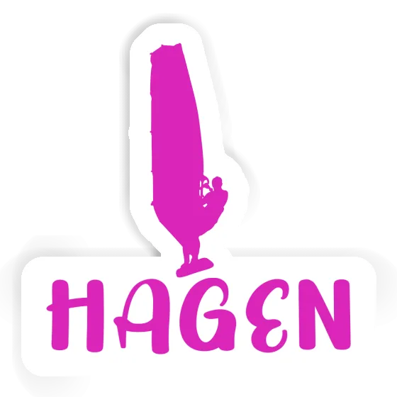 Autocollant Windsurfer Hagen Notebook Autocollant Windsurfer Hagen Notebook Image