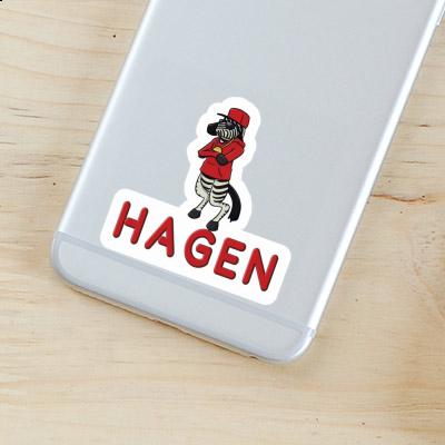 Autocollant Zèbre Hagen Image