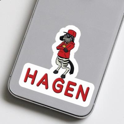 Zebra Sticker Hagen Notebook Zebra Sticker Hagen Gift package Image