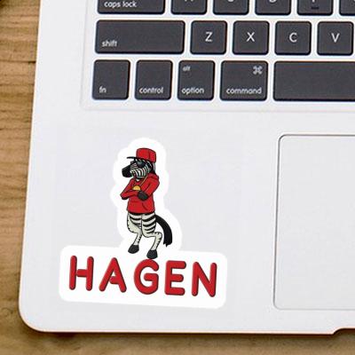 Zebra Sticker Hagen Notebook Zebra Sticker Hagen Notebook Image