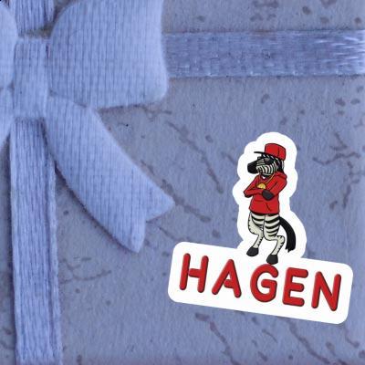 Zebra Sticker Hagen Notebook Zebra Sticker Hagen Notebook Image
