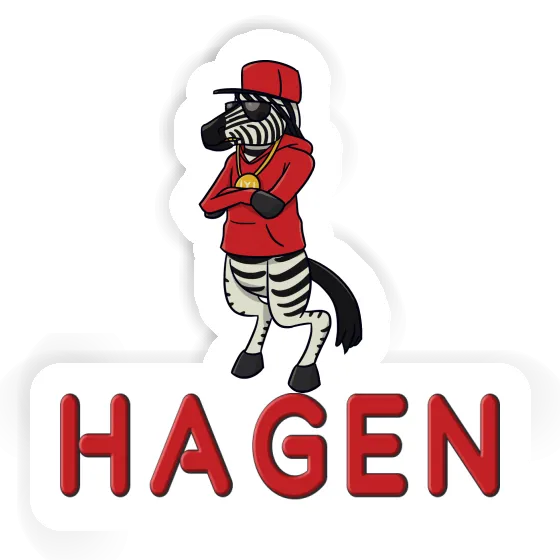 Zebra Sticker Hagen Notebook Zebra Sticker Hagen Gift package Image
