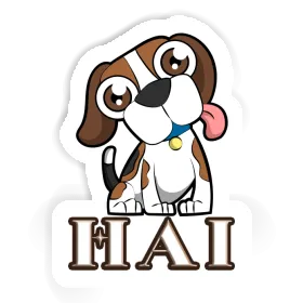 Hai Sticker Beagle-Hund Image