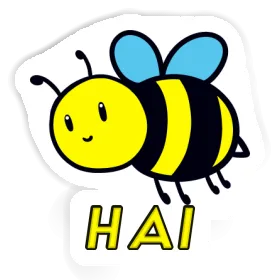 Autocollant Abeille Hai Image