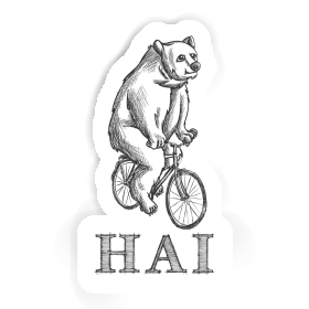 Hai Aufkleber Velofahrer Image