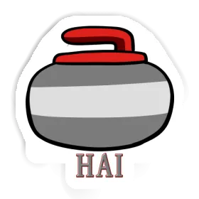 Sticker Hai Curling Stone Image