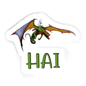 Aufkleber Drache Hai Image