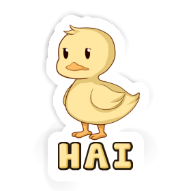 Autocollant Hai Canard Image