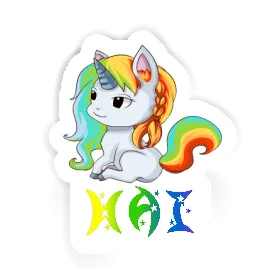 Einhorn Sticker Hai Image
