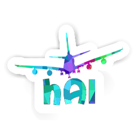 Flugzeug Sticker Hai Image