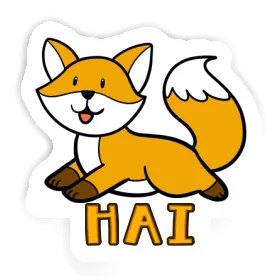 Renard Autocollant Hai Image
