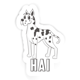 Dogge Aufkleber Hai Image