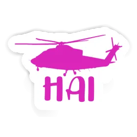 Sticker Hai Helikopter Image