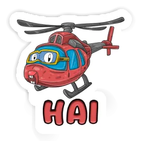 Sticker Hai Helikopter Image