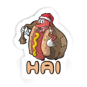 Hot Dog Aufkleber Hai Image