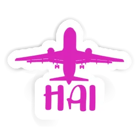 Aufkleber Jumbo-Jet Hai Image