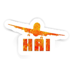Hai Aufkleber Flugzeug Image