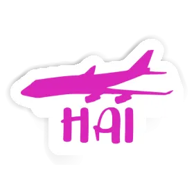 Aufkleber Jumbo-Jet Hai Image
