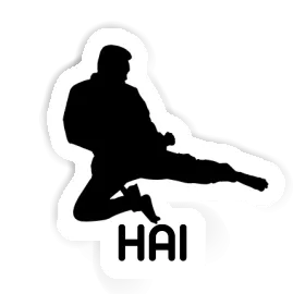 Aufkleber Hai Karateka Image