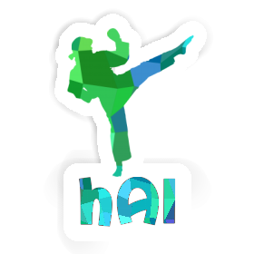 Hai Sticker Karateka Image