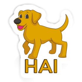 Aufkleber Labrador Hai Image