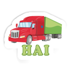 Aufkleber Hai Lkw Image