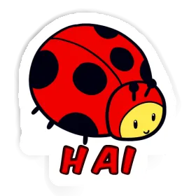 Aufkleber Marienkäfer Hai Image