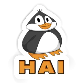 Hai Autocollant Pingouin Image