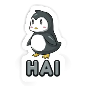 Hai Autocollant Pingouin Image
