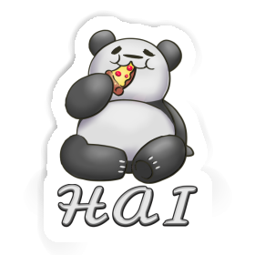 Aufkleber Hai Pizza-Panda Image