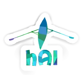Hai Sticker Ruderboot Image