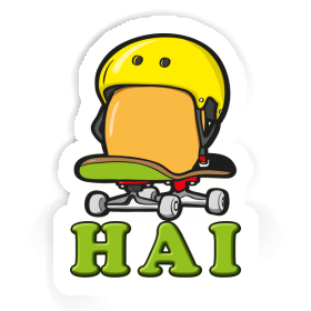 Hai Aufkleber Skateboard-Ei Image