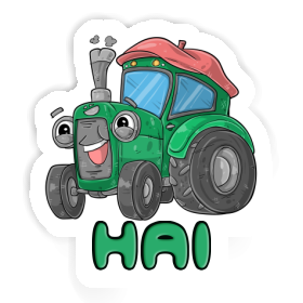 Autocollant Tracteur Hai Image