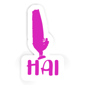 Hai Sticker Windsurfer Image