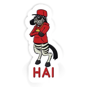 Sticker Hai Zebra Image