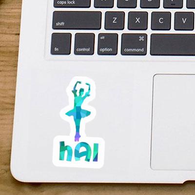 Ballerina Sticker Hai Notebook Image