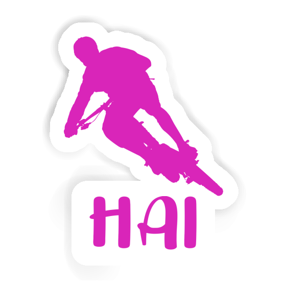 Hai Autocollant Vététiste Laptop Image