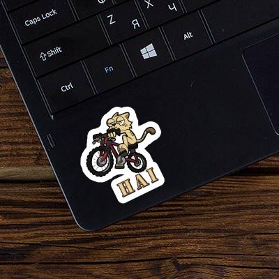 Hai Sticker Fahrradkatze Hai Sticker Fahrradkatze Image